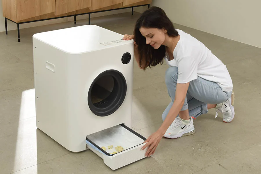 odourless litter box
