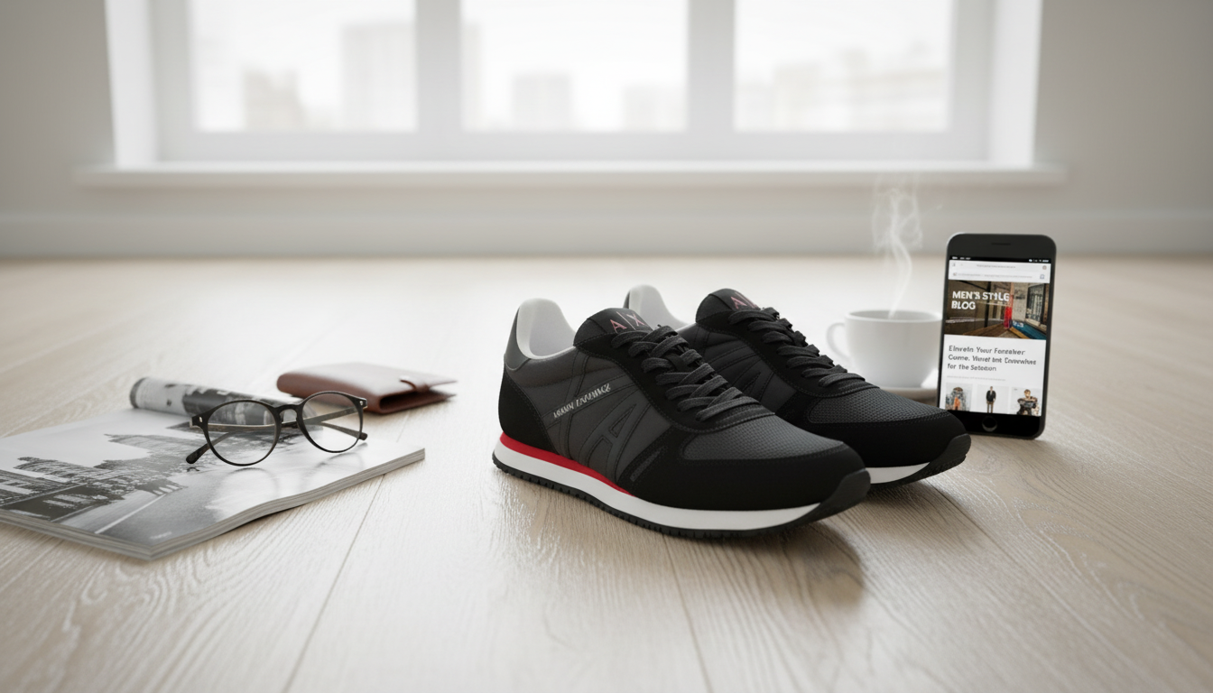 Armani Exchange Slip-On Sporty Sneakers: Fit & Style