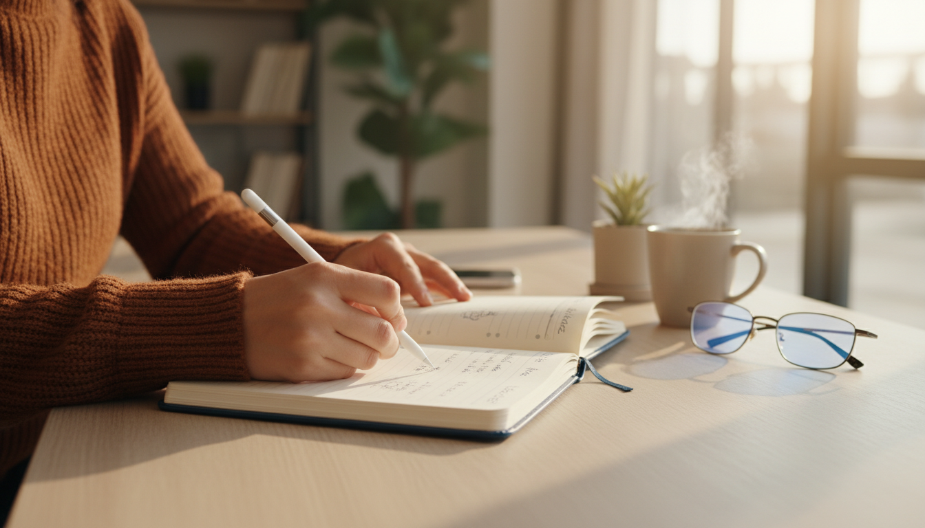 No-Stress New Year Goals: Plan, Track, Follow Through