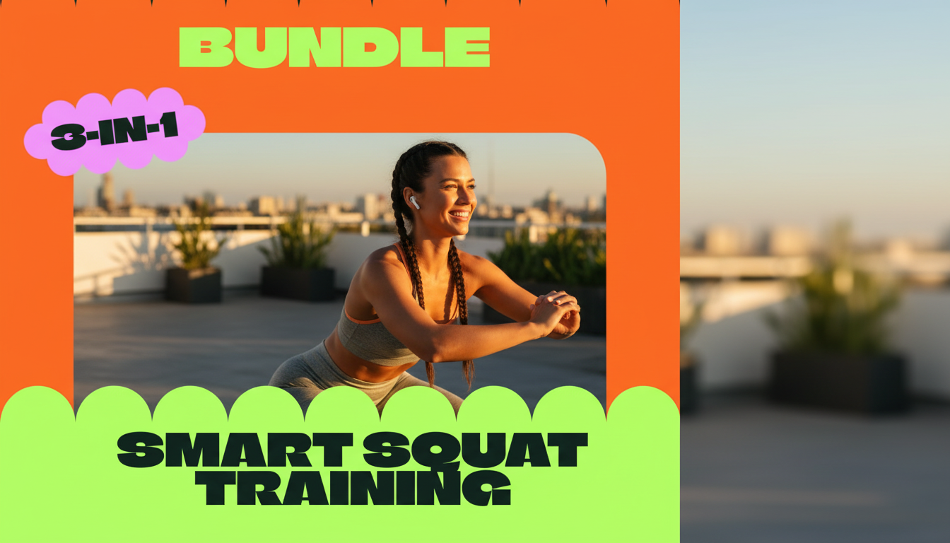 Smart Squat Training Bundle: 3-Day Routine for Toned Legs